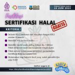 panplet pendaptaran sertipikasi Halal panplet pendaptaran sertipikasi Halal