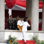 Bupati Garut Saat Upacara Bendera HUT -78 Kemerdekaan RI Bupati Garut Saat Upacara Bendera HUT -78 Kemerdekaan RI